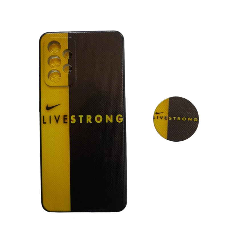 کاور مدل a 52 مناسب برای گوشی موبایل سامسونگ Galaxy A52 4G / A52 5G / A52S  به همراه پاپ سوکت