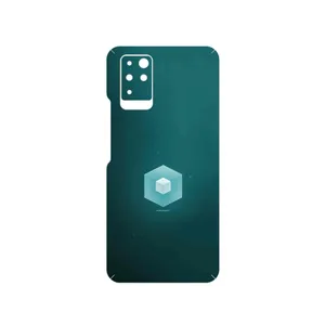 MAHOOT Minimal Cube icon Cover Sticker for Infinix Note 10