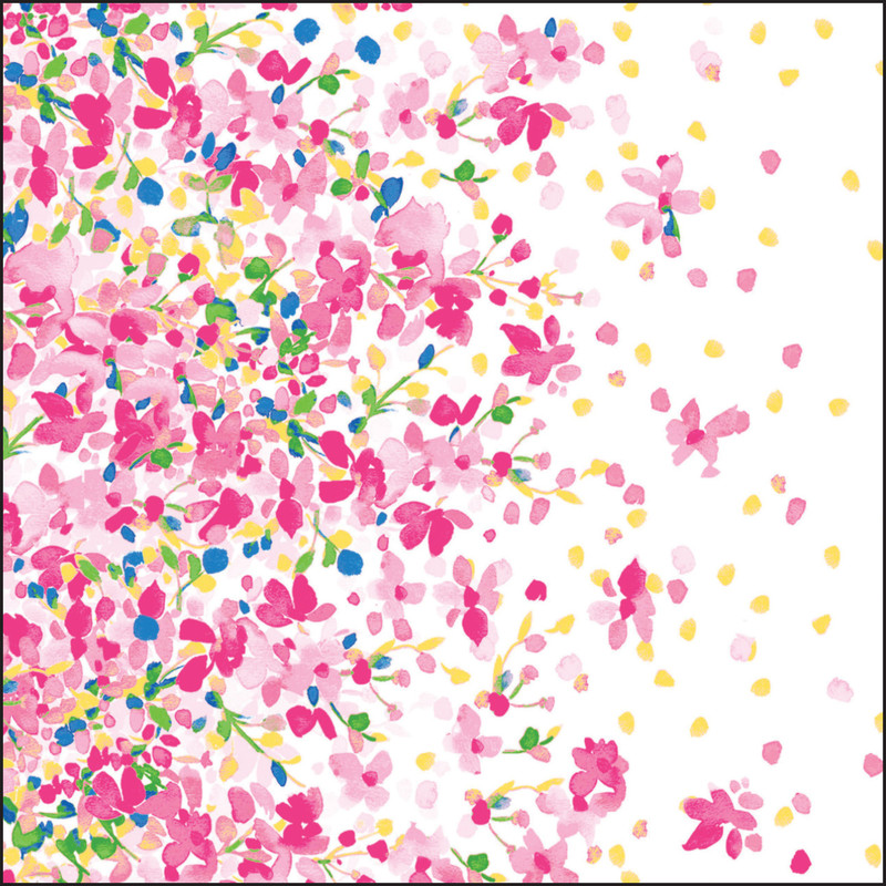 کاغذ کادو طرح آبرنگ بسته 5 عددی