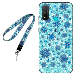 Megafone Snow Flake 0014 Cover For Huawei P Smart 2020 Mobile Neckband