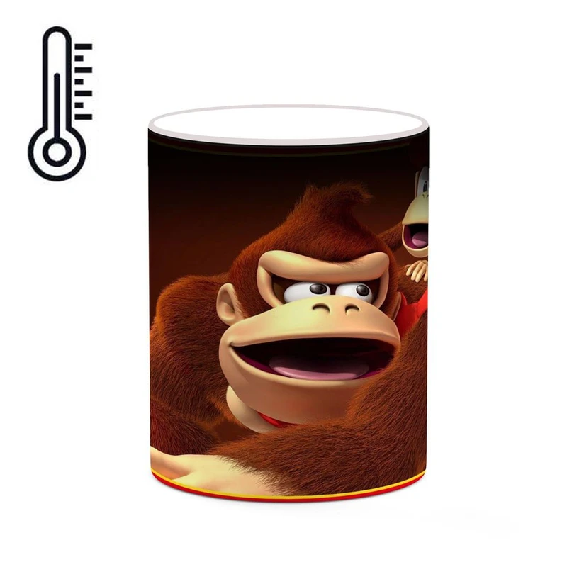 ماگ حرارتی کاکتی مدل بازی Donkey Kong کد mgh28211