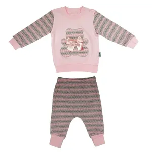 ست سویشرت و شلوار نوزادی مدل 6352