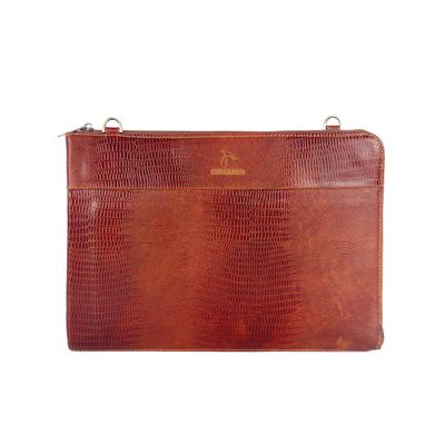 کیف دستی چرم بارز مدل DF30.LIZARD