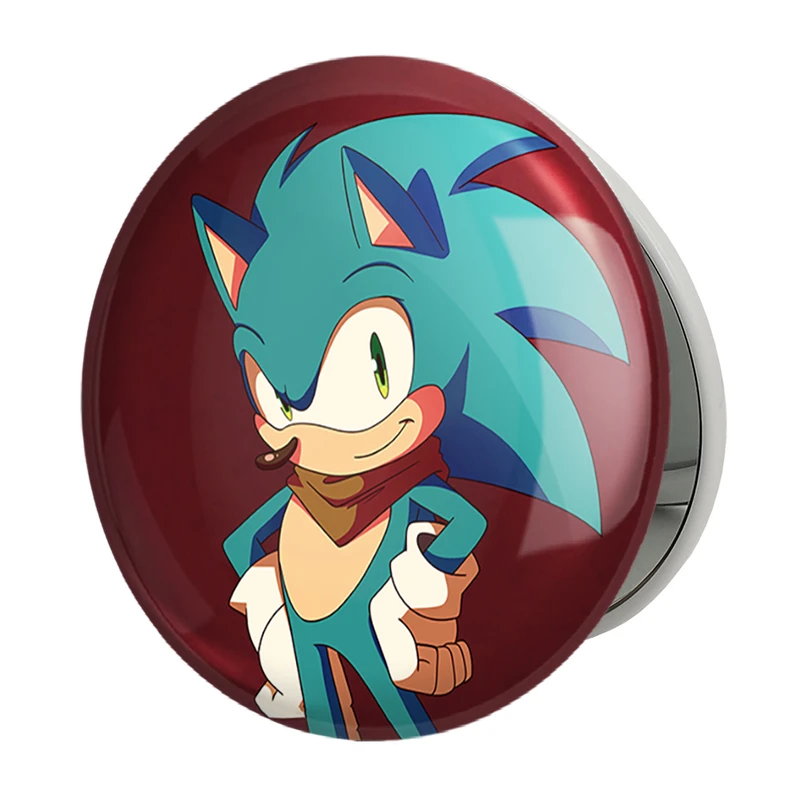 آینه جیبی خندالو طرح سونیک (Sonic) مدل تاشو کد 37031