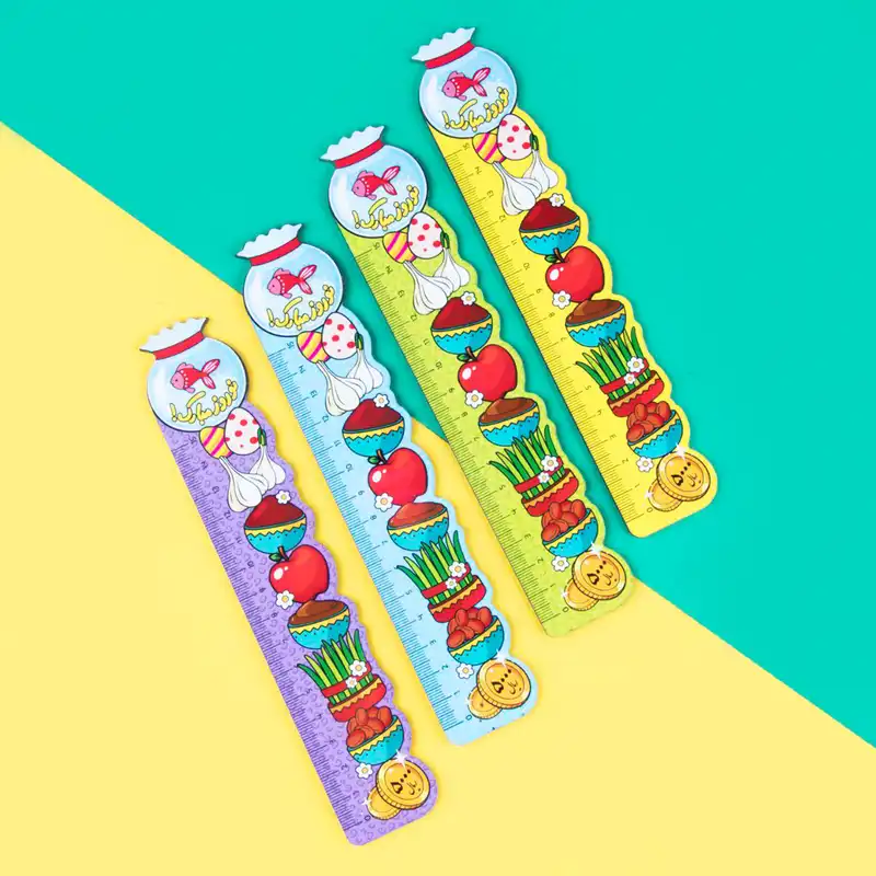 خط کش 17 سانتی متر مدل هفت سین