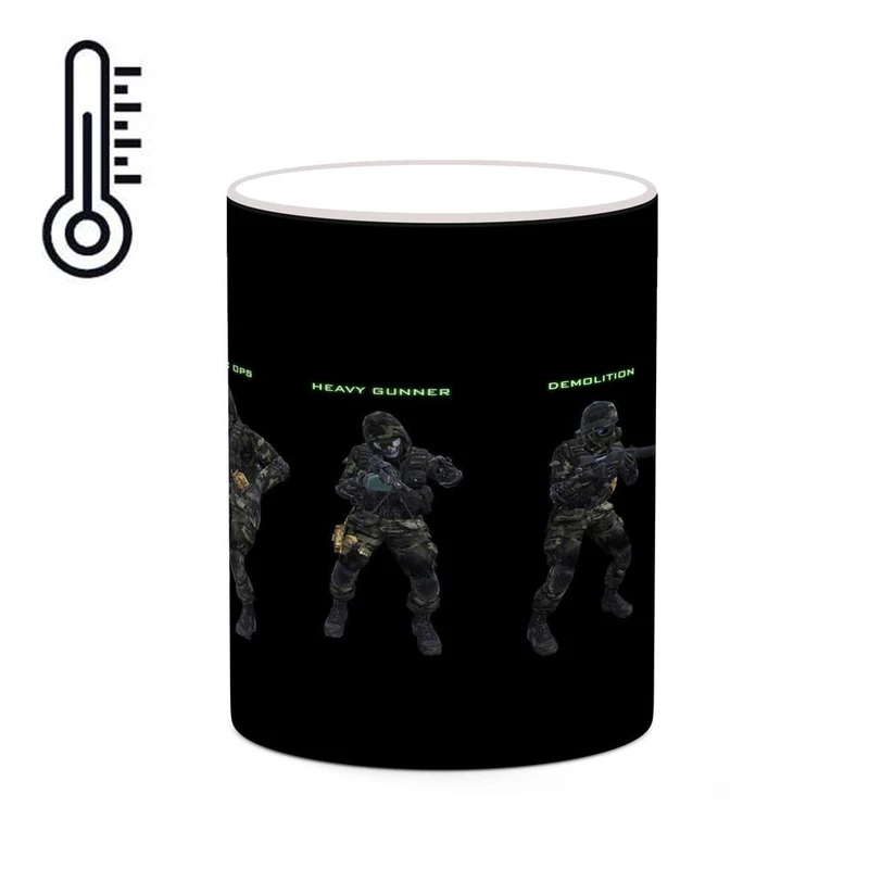 ماگ حرارتی کاکتی مدل بازی Call Of Duty 4ː Modern Warfare کد mgh27810
