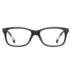 فریم عینک طبی مستطیلی مدل TR2319C04P81 مناسب برای صورت گرد و بیضی