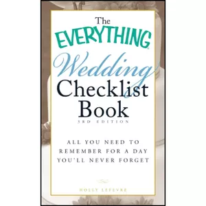 کتاب The Everything Wedding Checklist Book اثر Holly Lefevre and Holly Lefevre انتشارات تازه ها