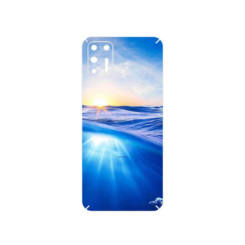 برچسب پوششی ماهوت مدل Ocean مناسب برای گوشی موبایل موتورولا Moto G9 Plus