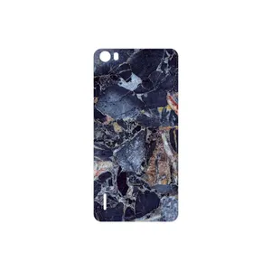 MAHOOT Broken black marble Cover Sticker for Honor 6