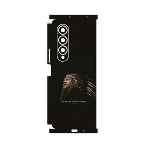 MAHOOT Portrait of an Indian Man-FullSkin Cover Sticker for Samsung Galaxy Z Fold4