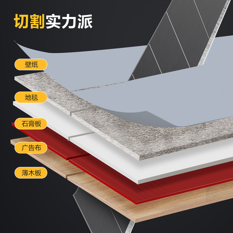 تیغ کاتر دلی مدل DL-DP183 بسته 10 عددی