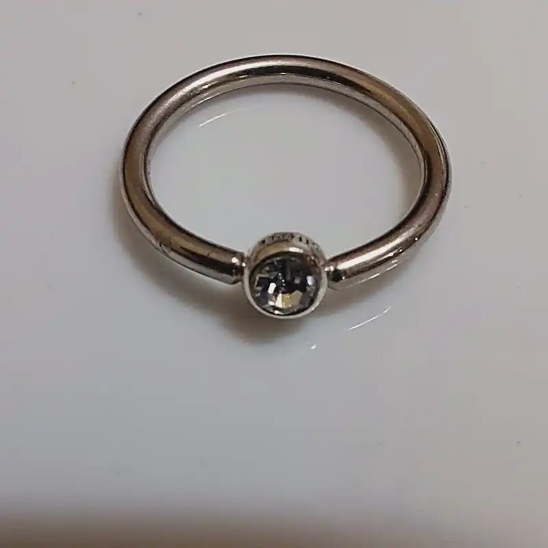 پیرسینگ نقره زنانه مدل 03