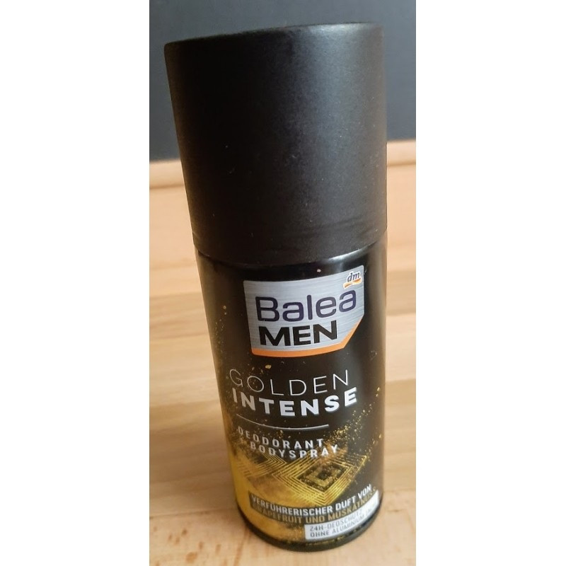 اسپری بدن مردانه باله آ مدل Golden Intense حجم 150 میلی لیتر اسپری بدن مردانه باله آ مدل Golden Intense حجم 150 میلی لیتر