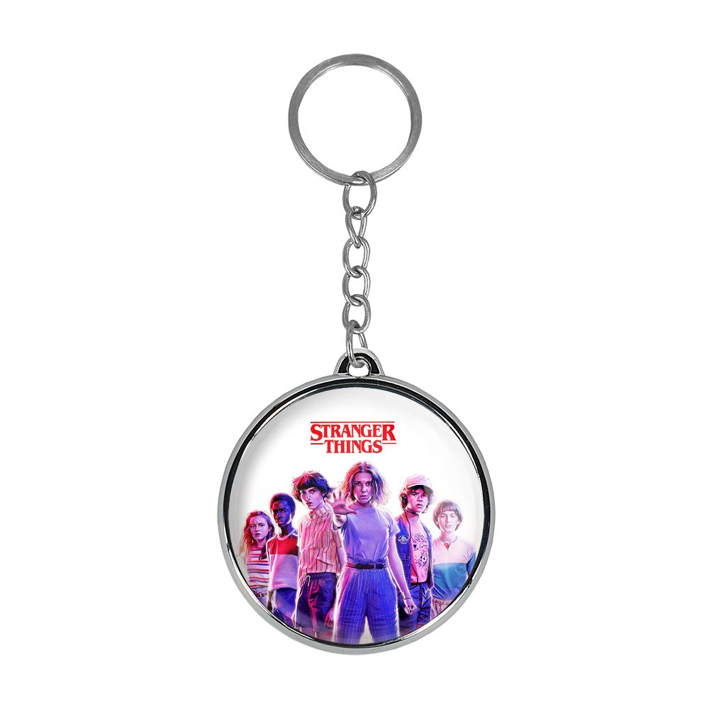 جاکلیدی خندالو طرح استرینجر تینگز Stranger Things مدل دوطرفه کد 1084110843  -  - 1