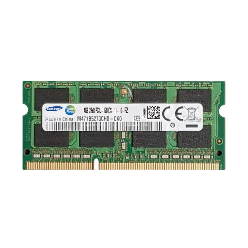رم لپ تاپ DDR3 تک کاناله 12800 مگاهرتز CK0 سامسونگ مدل PC3 ظرفیت 4 گیگابایت