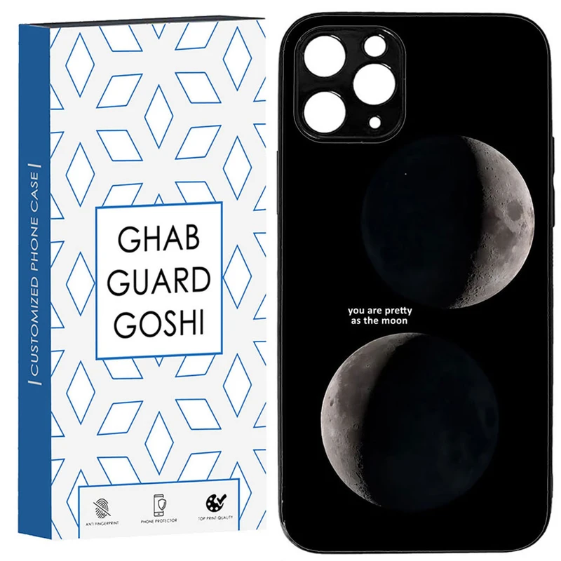 کاور قاب گارد گوشی طرح ماه کد TPU-078 مناسب برای گوشی موبایل اپل IPHONE 12 pro max