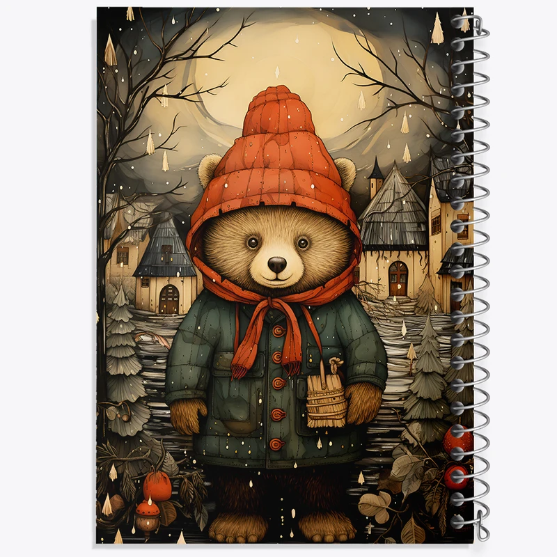 دفتر لیست خرید 50 برگ خندالو طرح خرس کد F6729