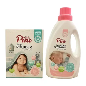 مایع و پودر ماشین لباسشویی پینو بیبی مدل Mix وزن 1400 گرم مجموعه 2 عددی
