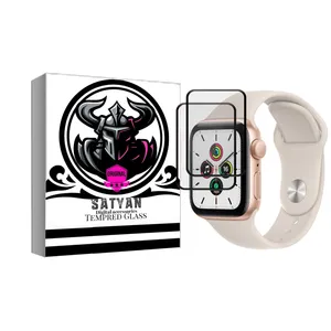   محافظ صفحه نمایش ساتیان گلس مدل PMMA مناسب برای اپل واچ Watch 44 mm Series 6 Aluminum بسته دوعددی