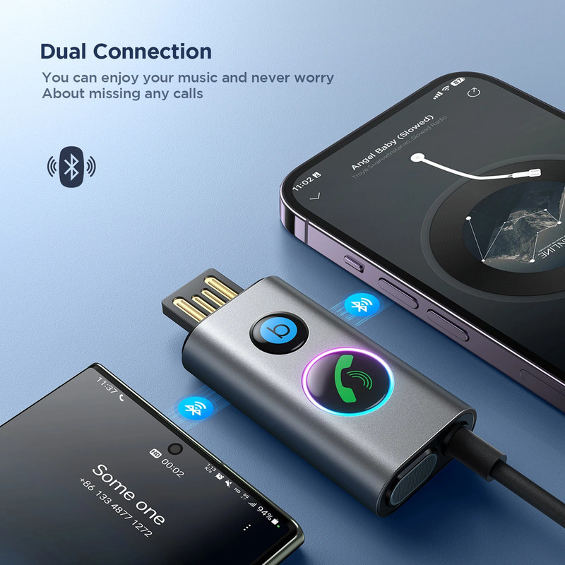 گیرنده بلوتوثی جوی روم مدل JR-CB7