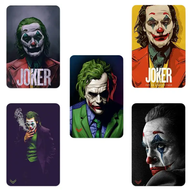 استیکر کارت مدل جوکر بسته 5 عددی