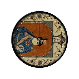 ساعت دیواری مدوپد طرح فرش تابلو مدل C-T00007