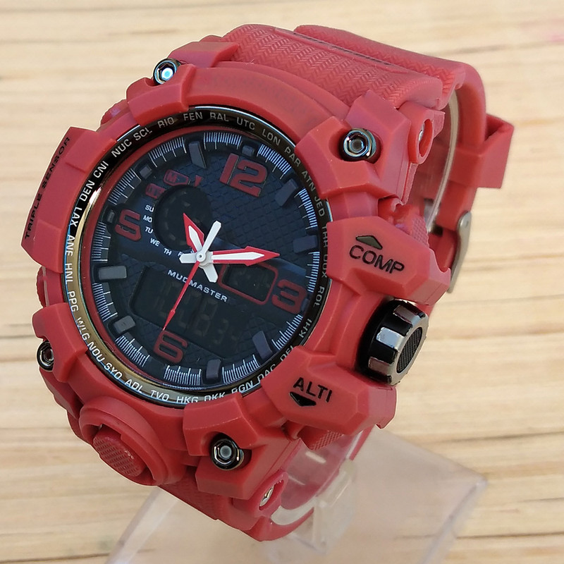 ساعت مچی دیجیتال پسرانه مدل اسپرت کد 1012