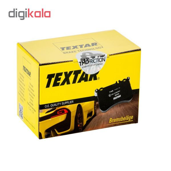 لنت ترمز جلو تکستار کد 2591601 مناسب برای رانا و H30 CROSS و پژو 207 و 206 تیپ 5