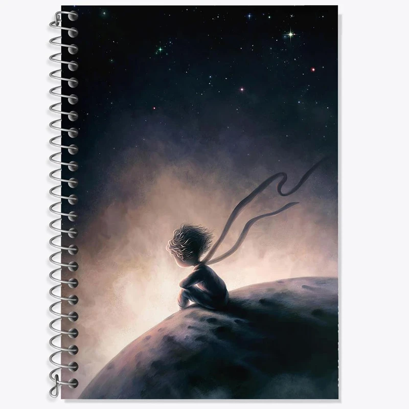 دفتر لغت 50 برگ خندالو مدل شازده کوچولو کد 25798