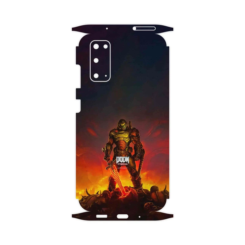 برچسب پوششی ماهوت مدل DOOM Game Series-FullSkin مناسب برای گوشی موبایل سامسونگ Galaxy S20