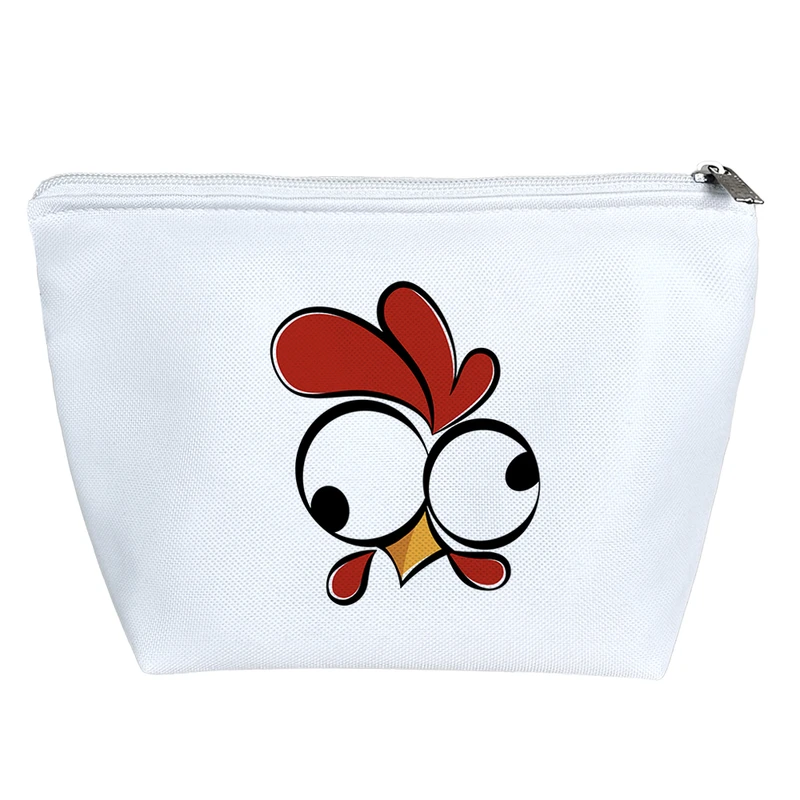 کیف لوازم آرایش دخترانه خندالو مدل خروس احمق کد H1038