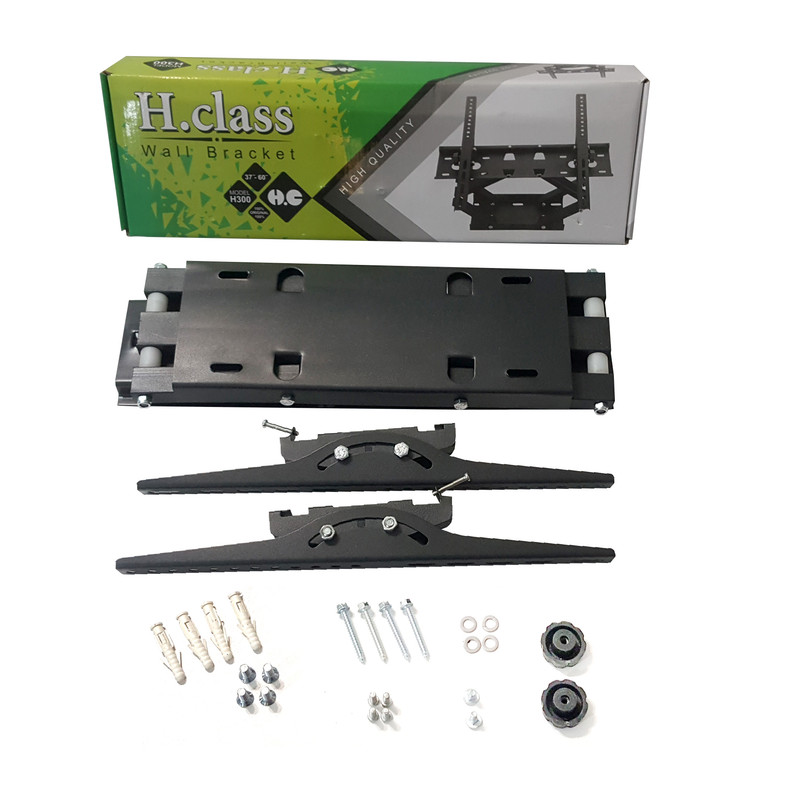 پایه دیواری تلوزیون اچ کلس مدل H300 مناسب برای تلوزیون های 37 تا 60 اینچ