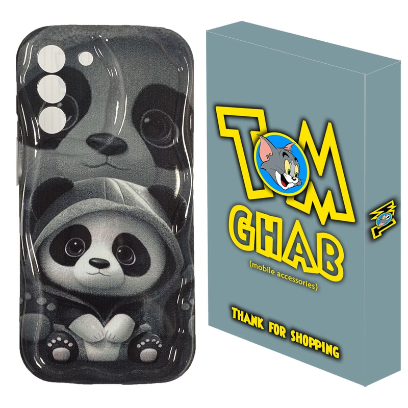 کاور تام قاب مدل پاندا طرح کلاه مناسب برای گوشی موبایل سامسونگ Galaxy S20 FE