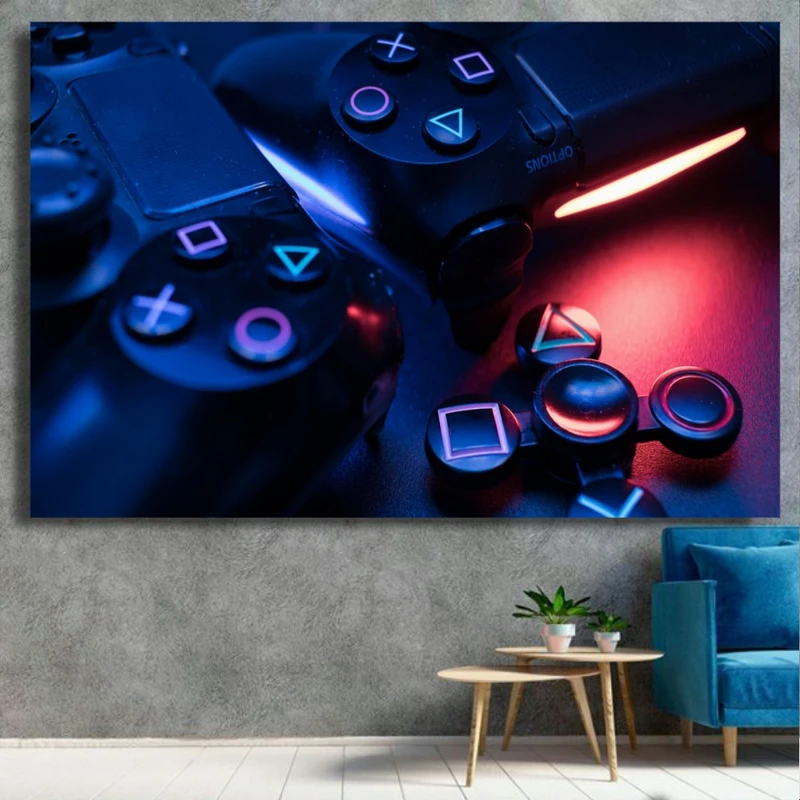  پوستر دیواری طرح دسته بازی PS4 مدل PD984