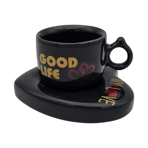 فنجان و نعلبکی مدل قلبی کد 14123xgoodlife