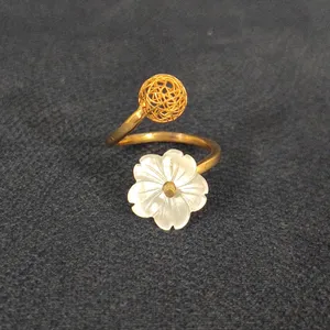 انگشتر طلا 18 عیار زنانه قیراط مدل GH48