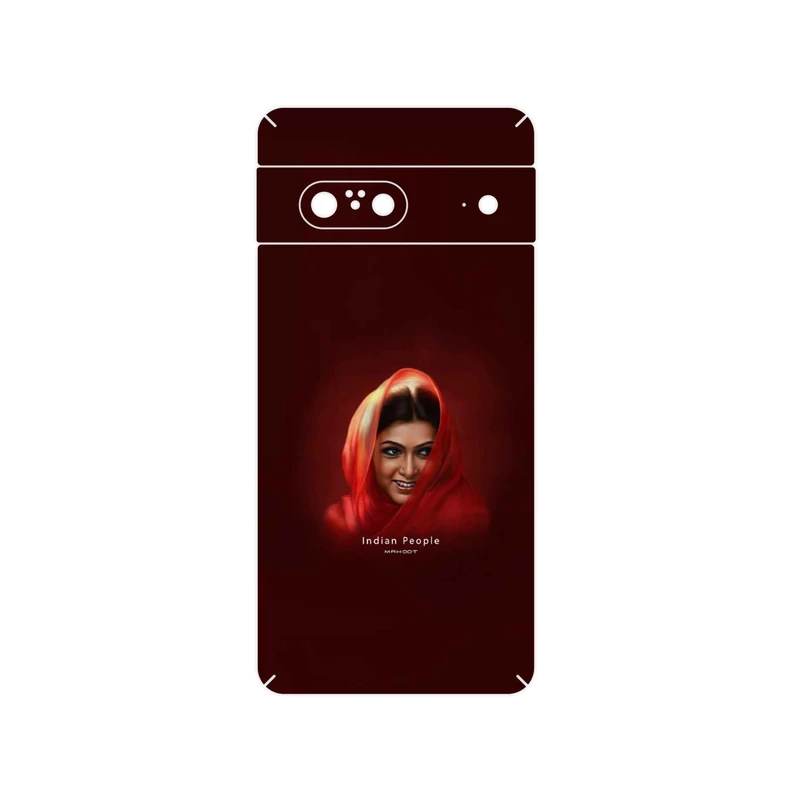 برچسب پوششی ماهوت مدل Portrait of an Indian Woman مناسب برای گوشی موبایل گوگل Pixel 7
