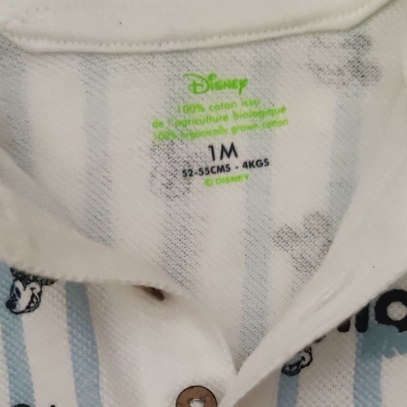 پولوشرت آستین کوتاه نوزادی دیزنی مدل XZ397 -  - 2