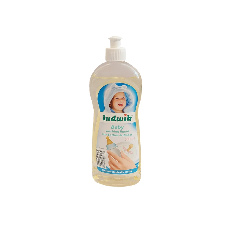 مایع شوینده شیشه شیر و ظروف کودک لودویک مدل Pa0365.1 حجم 500 میلی لیتر