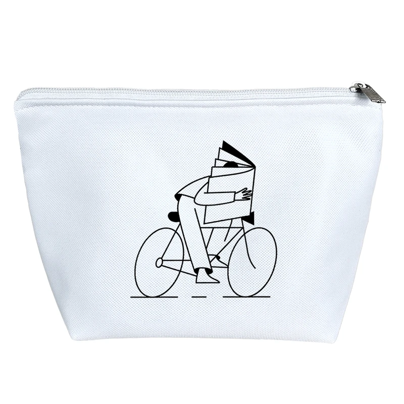 کیف لوازم آرایش دخترانه خندالو مدل دوچرخه کد 5221