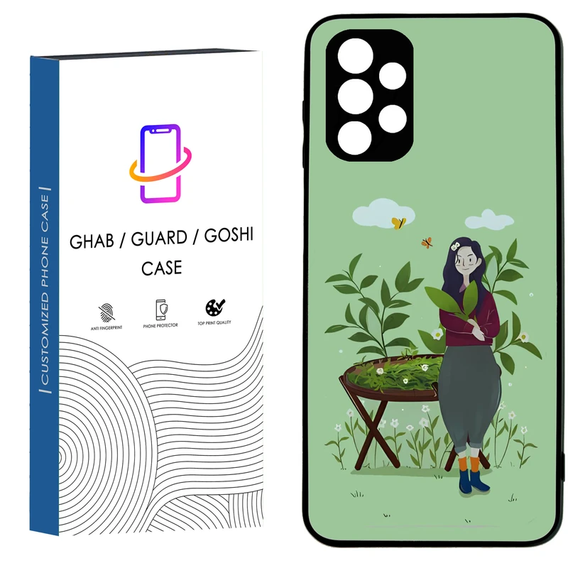کاور قاب گارد گوشی طرح دخترانه کد 26 - TPU مناسب برای گوشی موبایل سامسونگ Galaxy A32 4G