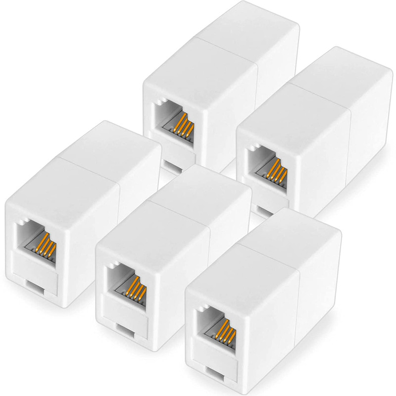 مبدل افزایش طول تلفن مدل DIN-1TO1 بسته 5 عددی