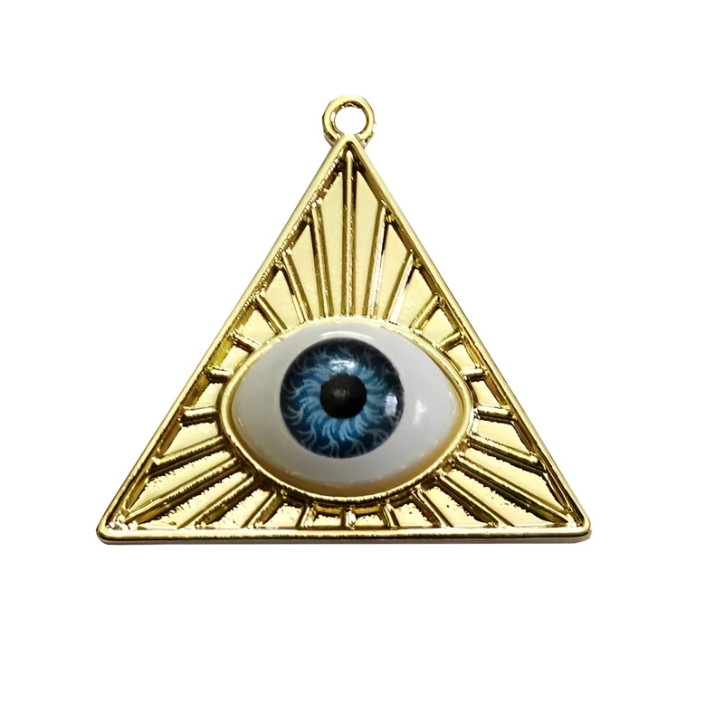 آویز گردنبند دخترانه مدل چشم زیبا کد 1- 4 