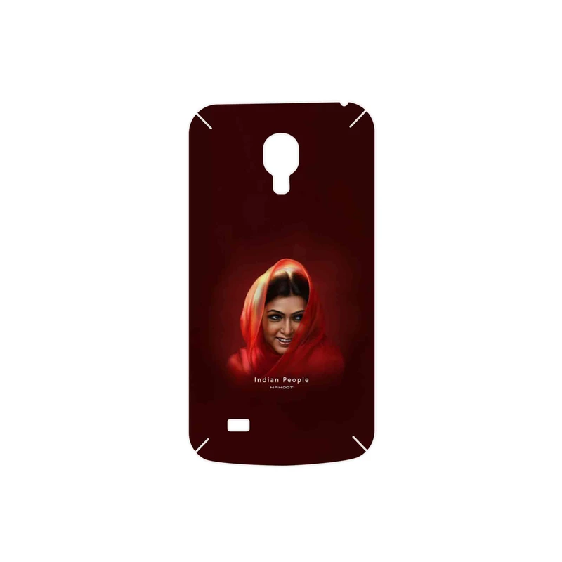 برچسب پوششی ماهوت مدل Portrait of an Indian Woman مناسب برای گوشی موبایل سامسونگ Galaxy S4 mini
