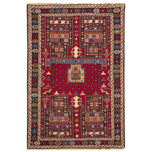 گلیم دستباف ذرع و نیم سی پرشیا کد 151012