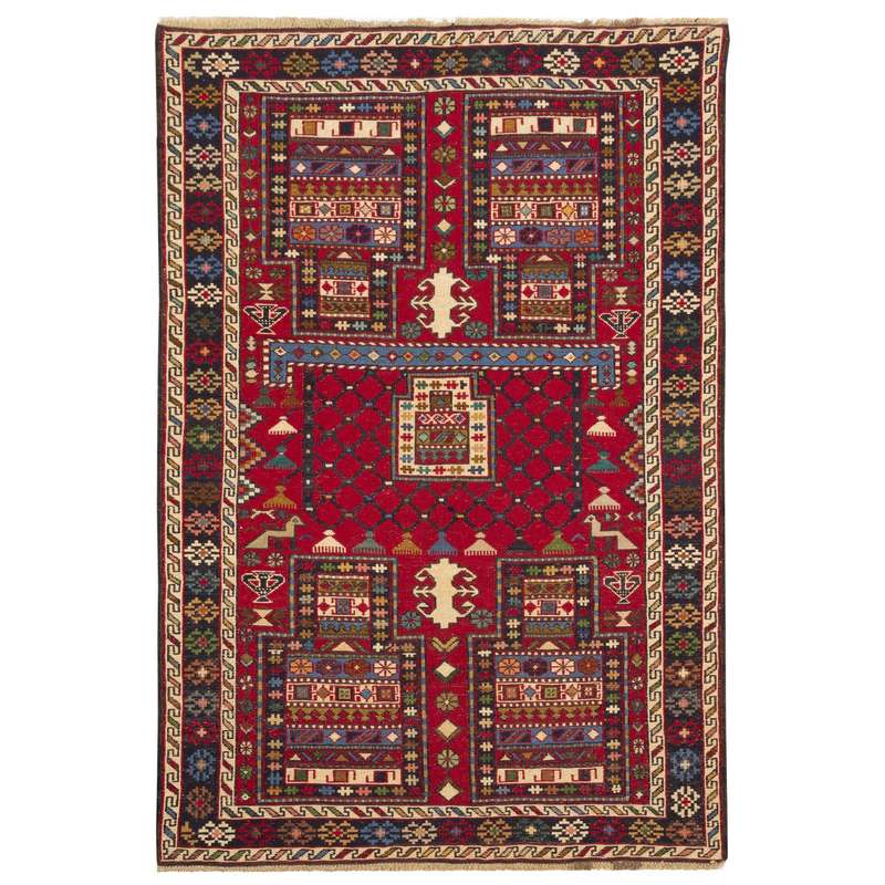 گلیم دستباف ذرع و نیم سی پرشیا کد 151012