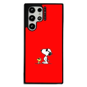 AKAM AMC-WSGS22U-SNOOPY-40 Cover For Samsung Galaxy S22 Ultra
