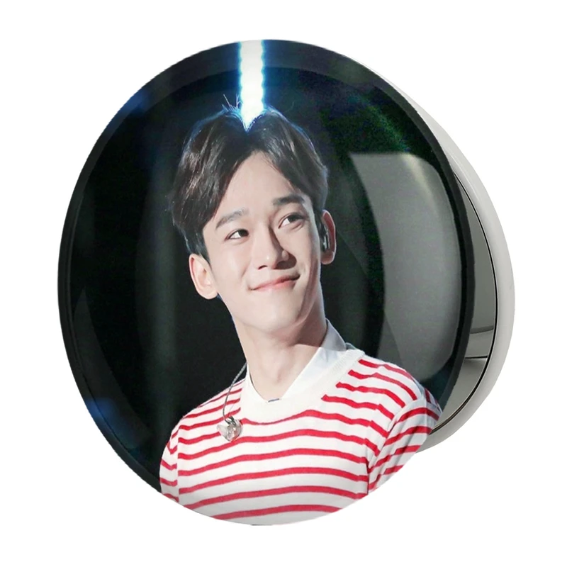 آینه جیبی خندالو طرح چن گروه اکسو EXO مدل تاشو کد 13342 