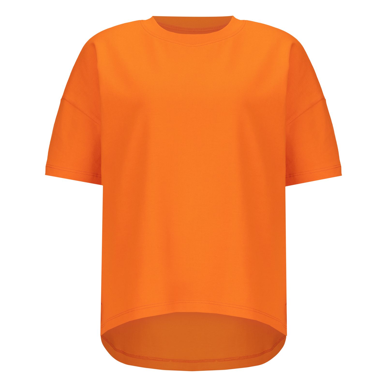 تی شرت آستین کوتاه زنانه سرژه مدل 203389 رنگ نارنجی